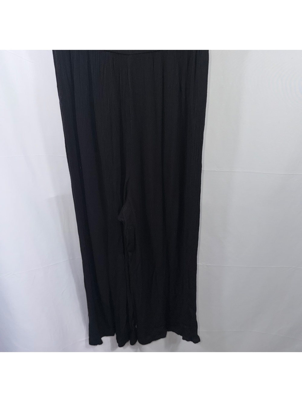 Mud Pie Black Ruffle Romper Size Small Rayon - Picture 9 of 9
